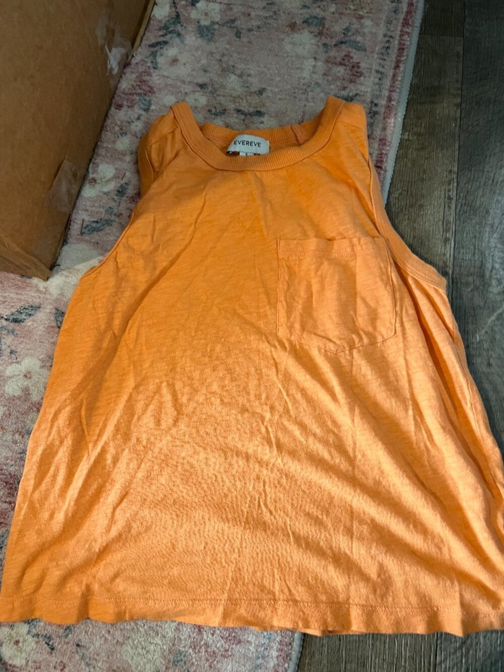 Evereve small orange top
